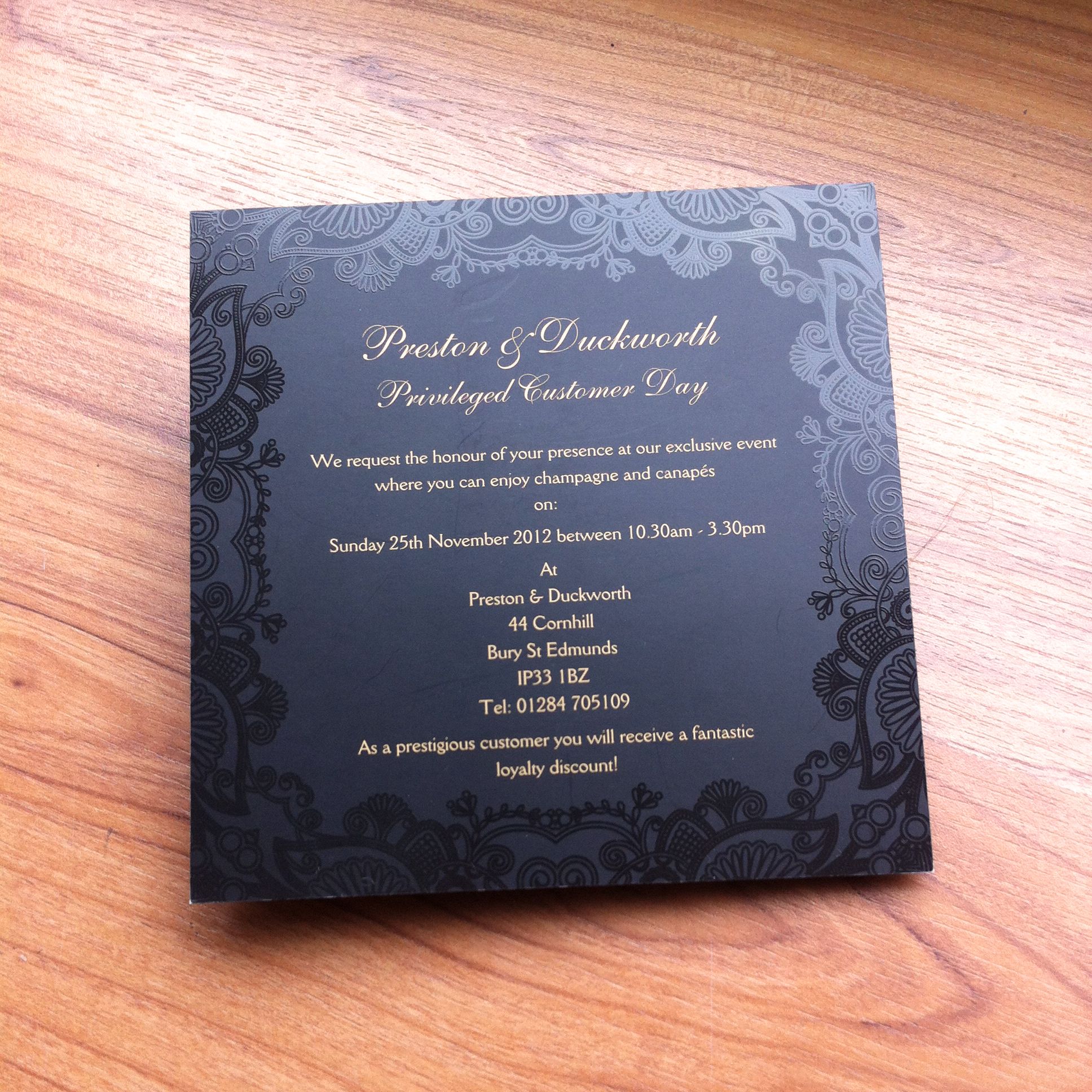 Visiting Card Gloss Finish